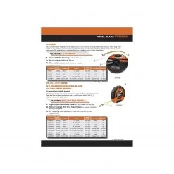 Keson ST181003X - 3X Steel Blade Measuring Tape HAND TOOLS