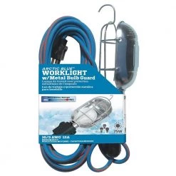 LIGHTING Prime TL020625 - 25ft. 16/3 SJEOW Blue/Orange Work Light
