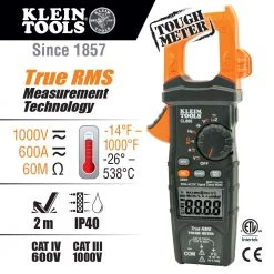 SALE Klein CL800 - Digital Clamp Meter - AC Auto-Range TRMS, Low Impedance (LoZ), Auto Off