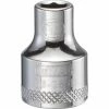 Dewalt DWMT86255OSP Deep Socket, 3/8 In Drive, 1/4 In, 6 Point, 1 In L, Vanadium Steel, Chrome Plated