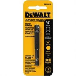 DEWALT DW2541IRB 1/4" Hex Drive To 1/4" Socket Adapter DRIVING AND FASTENING ACCESSORIES