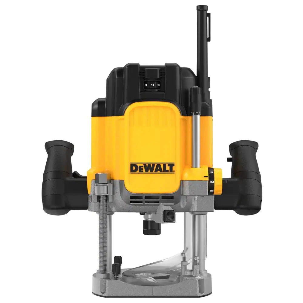 DeWALT DWE625 15 Amp Corded 1/2 In. Plunge Router - Latest Model 3 DeWalt DWE625 - 15 Amp Corded 1/2 In. Plunge Router WHAT'S NEW