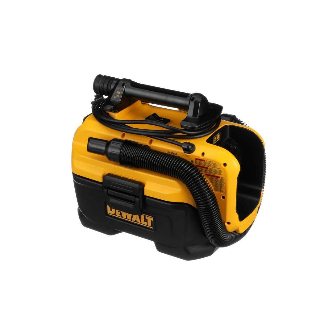 DeWALT DCV581H - 20V/110V Wet/Dry Vacuum POWER TOOLS 23 DeWALT DCV581H - 20V/110V Wet/Dry Vacuum POWER TOOLS