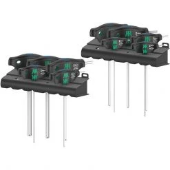 SALE Wera 023451 - 454 10pc Imperial T-Handle Set