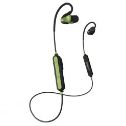 SALE ISOtunes IT-38 - PRO Aware Wireless Bluetooth Earbuds - Bright Green, Active Noise Cance