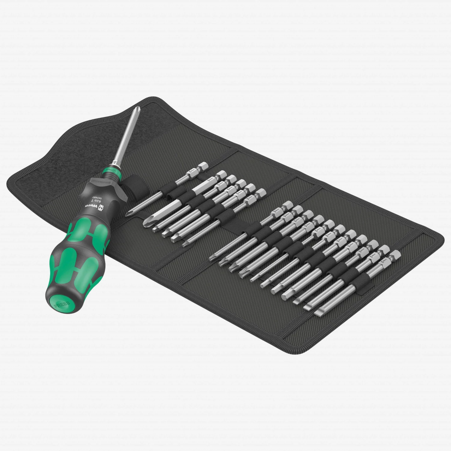WERA Kraftform Turbo Bitholding Screwdriver - 19pc Set | Precision Tools for Professionals 3 Wera 057483 - Kraftform Turbo Bitholding Screwdriver - 19pc Set WHAT'S NEW