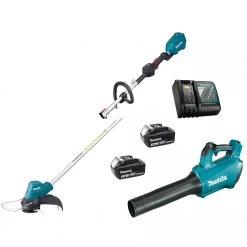 Makita DLX2398 - 18V LXT Brushless 2PC Combo (3.0 Ah) Kit DUR192LZ + DUB184Z + BL1830B X 2 + DC18