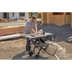 SawStop JSS-120A60 - Jobsite Saw PRO With Mobile Cart Assembly - 15A,120V WHAT'S NEW