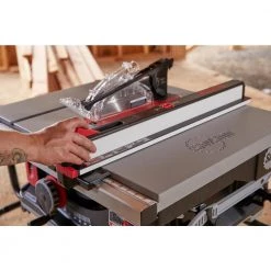 SawStop JSS-120A60 - Jobsite Saw PRO With Mobile Cart Assembly - 15A,120V WHAT'S NEW