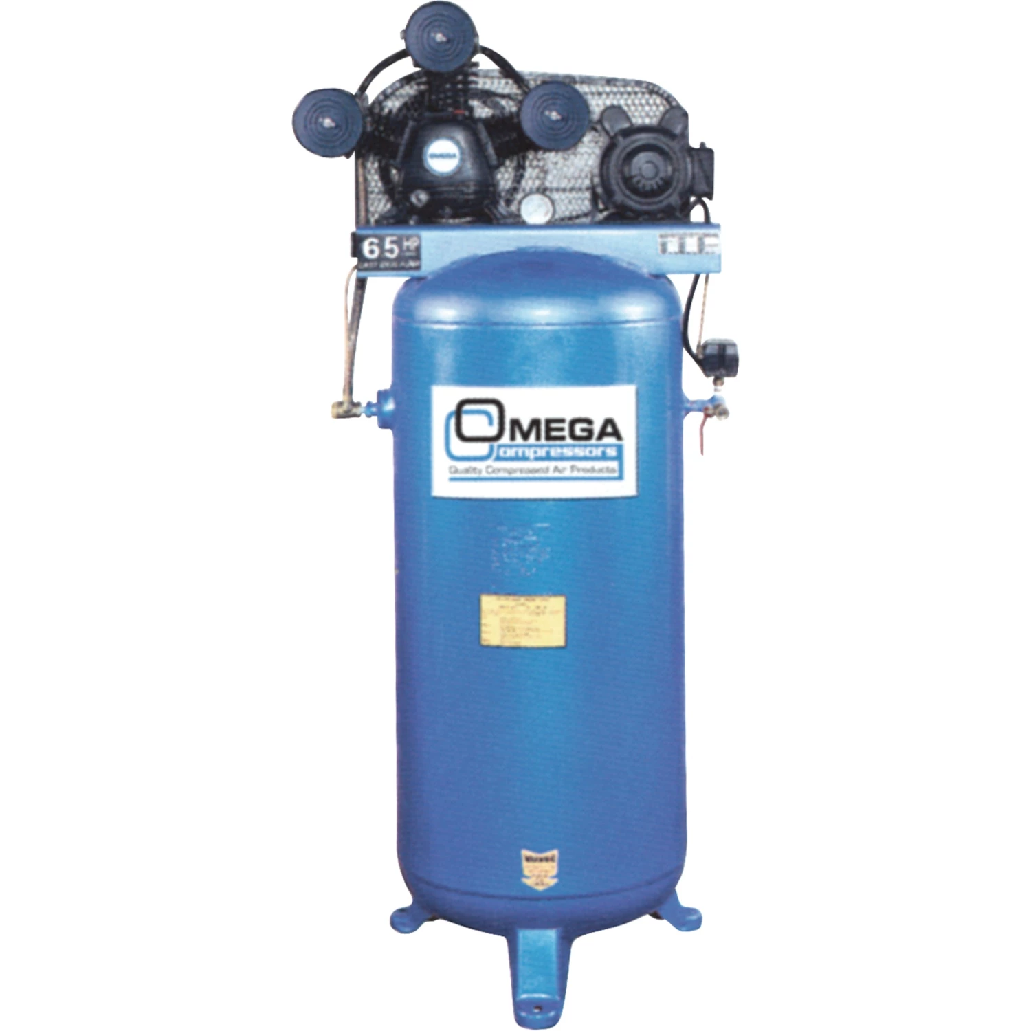 Omega PK-6560V - Professional Series Air Compressors, 50 Gal. (60 US Gal) 3 Omega PK-6560V - Professional Series Air Compressors, 50 Gal. (60 US Gal)